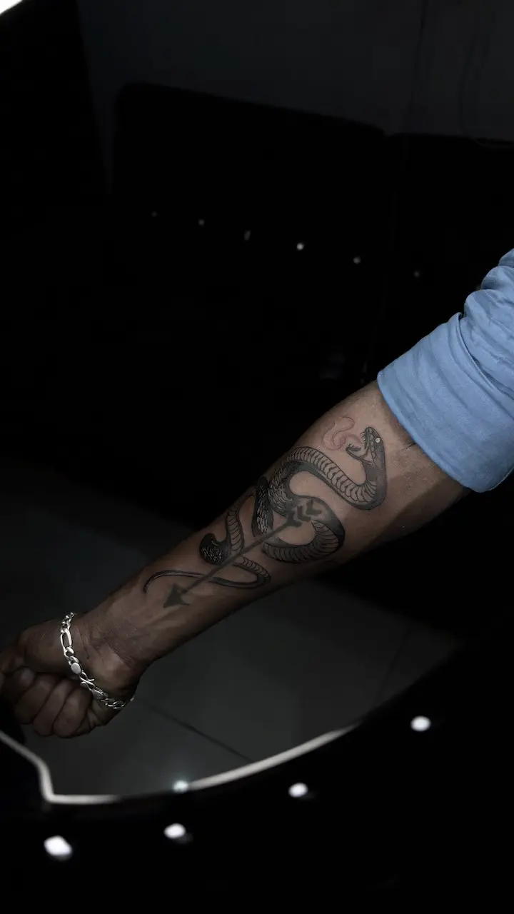 Portfolio work 7 — Trendy Tattoo & Piercing Studio, Vijayawada.